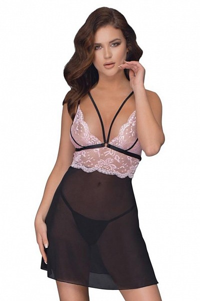 COTTELLI LINGERIE BABYDOLL SET